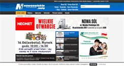 Desktop Screenshot of nowosolskie.info